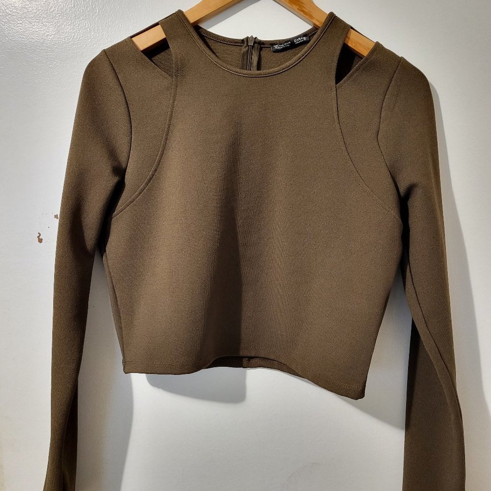 Zara crop top